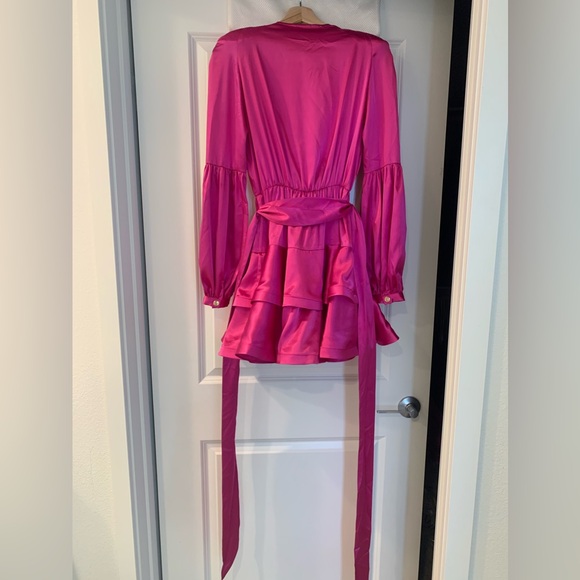 NWOT Bronx And Banco Bedouin Fuchsia Mini Dress - Picture 10 of 13